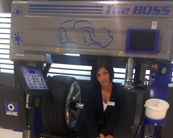 tyre changer the BOSS: Autopromotec 2013