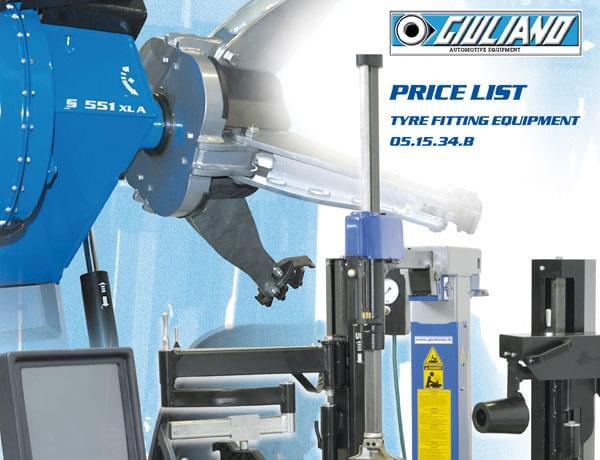 Nouveau tarif Giuliano Industrial S.p.A.