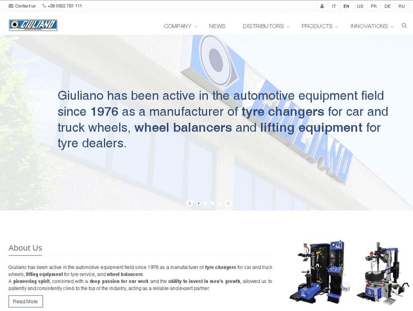 Giuliano website becomes responsive!