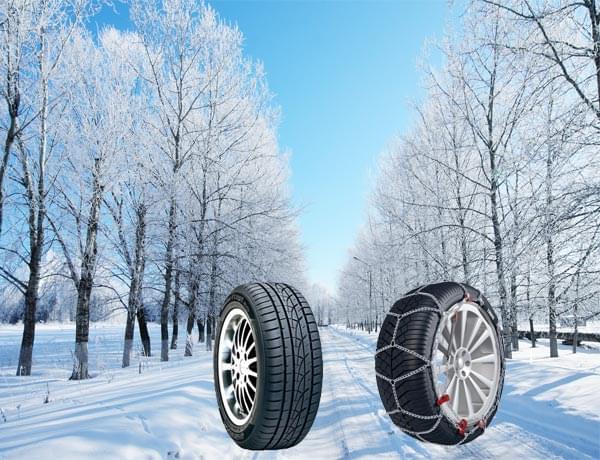 Winter Tires vs Snow Chains
