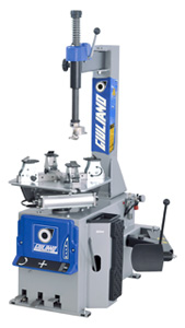 Halbautomatische Motorrad Reifenmontiermaschine f&uuml;r Motorradr&auml;der, Roller und ATV Reifen. 