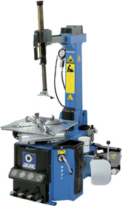 Superautomatic tyre changer, particularly suggested for oversize and racing tyres S231