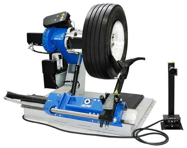 Heavy duty tire changer machine suitable for truck, bus and agriculture tires S 551 XL