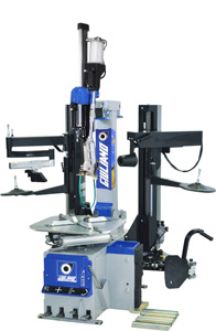 High performance super-automatic lever - no lever tilt back tyre changer with combined two assist arms